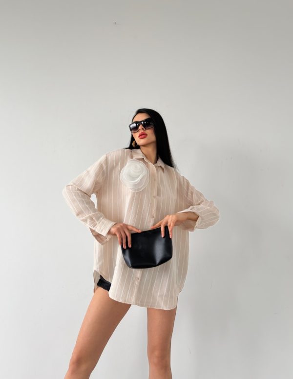 Çizgi Desen Gömlek