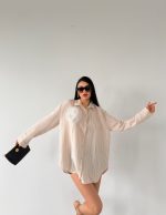 Çizgi Desen Gömlek