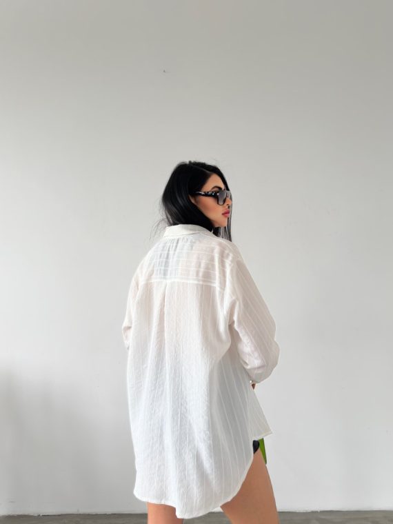 Çizgi Desen Gömlek