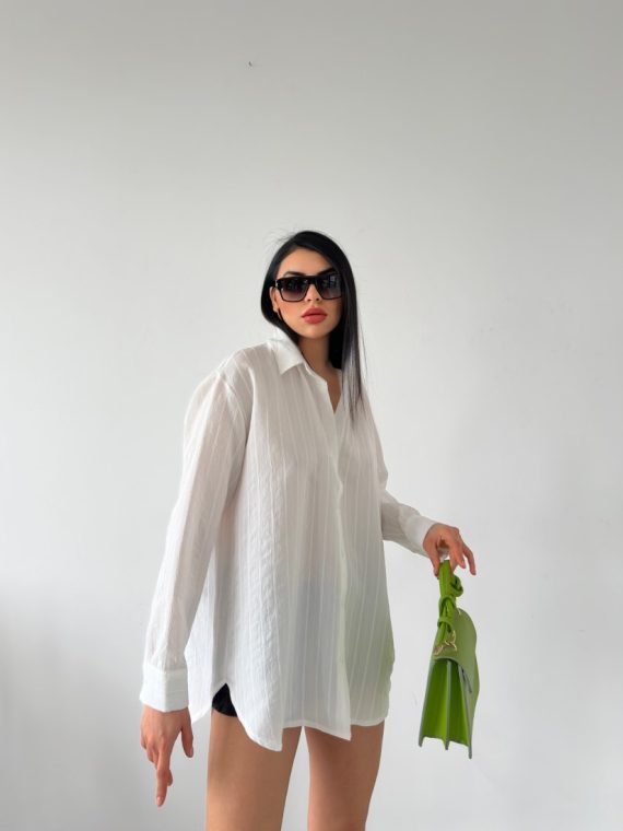 Çizgi Desen Gömlek