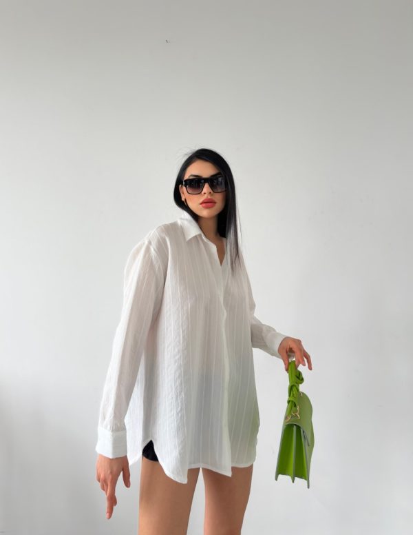 Çizgi Desen Gömlek