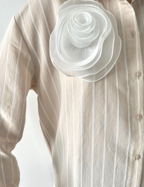 Çizgi Desen Gömlek