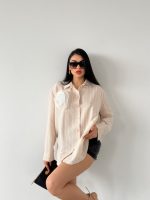 Çizgi Desen Gömlek