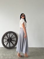 Düşük Kollu Vual Güpür Bluz