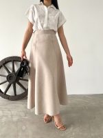 Düşük Kollu Vual Güpür Bluz