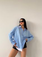 Garnili Çizgili Gömlek