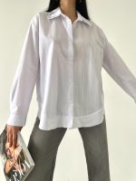 Garnili Çizgili Gömlek