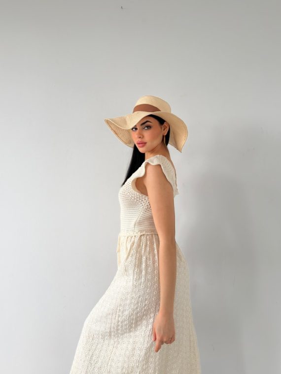 Robası Nakışlı Elbise