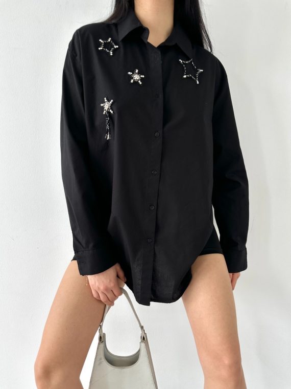 Yıldız İşlemeli Gömlek