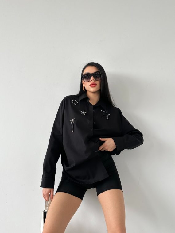 Yıldız İşlemeli Gömlek