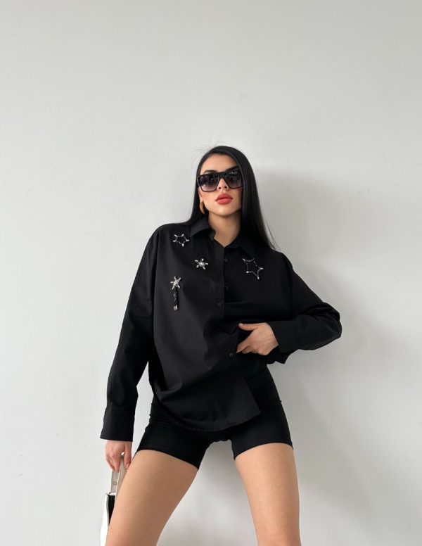 Yıldız İşlemeli Gömlek