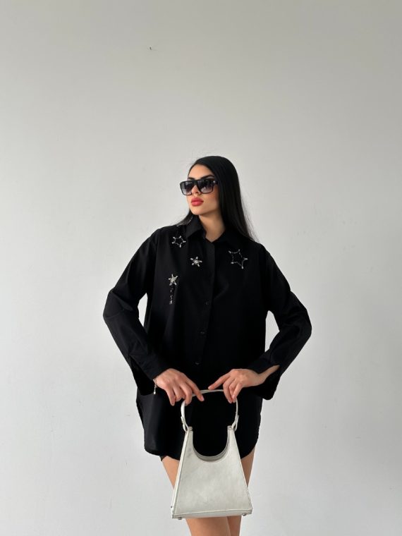 Yıldız İşlemeli Gömlek