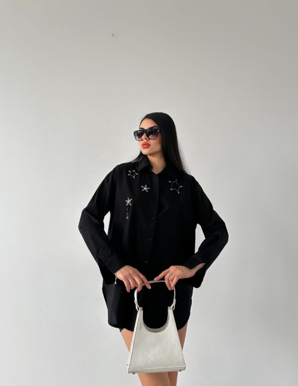Yıldız İşlemeli Gömlek