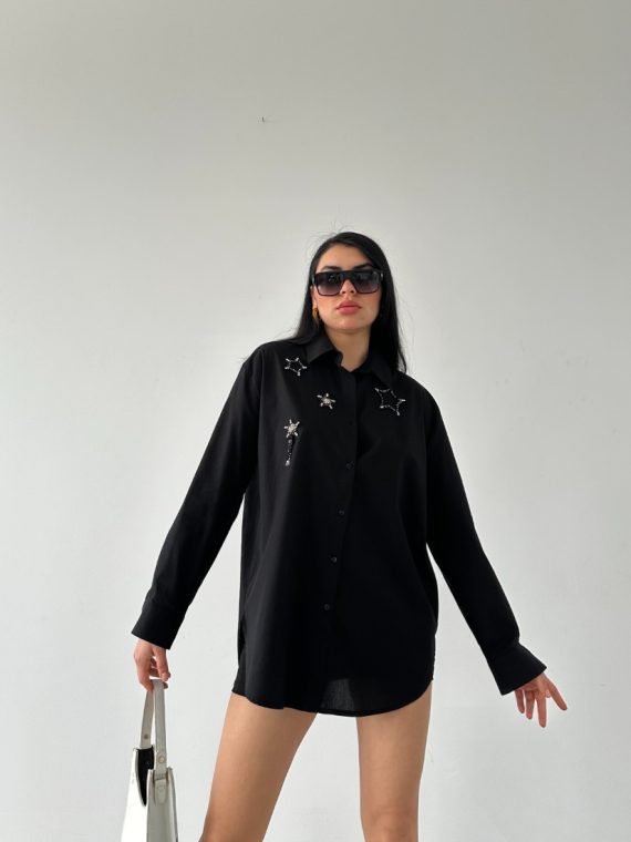 Yıldız İşlemeli Gömlek
