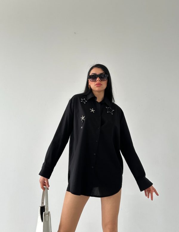 Yıldız İşlemeli Gömlek