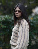 Balon Kol Çizgili Yumoş Kazak