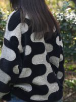 Bisiklet Yaka Jakarlı Kazak