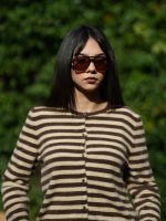 Çizgili Yumoş Hırka