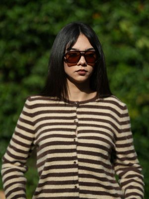 Çizgili Yumoş Hırka