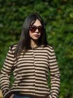 Çizgili Yumoş Hırka