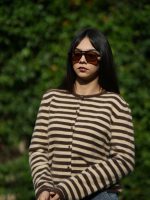 Çizgili Yumoş Hırka