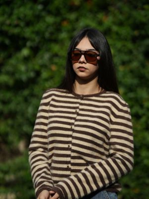 Çizgili Yumoş Hırka (4)