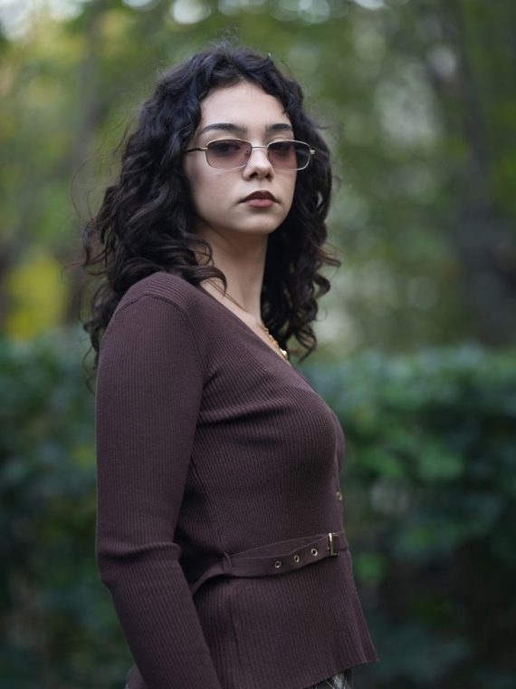 Fitilli Kemerli Hırka