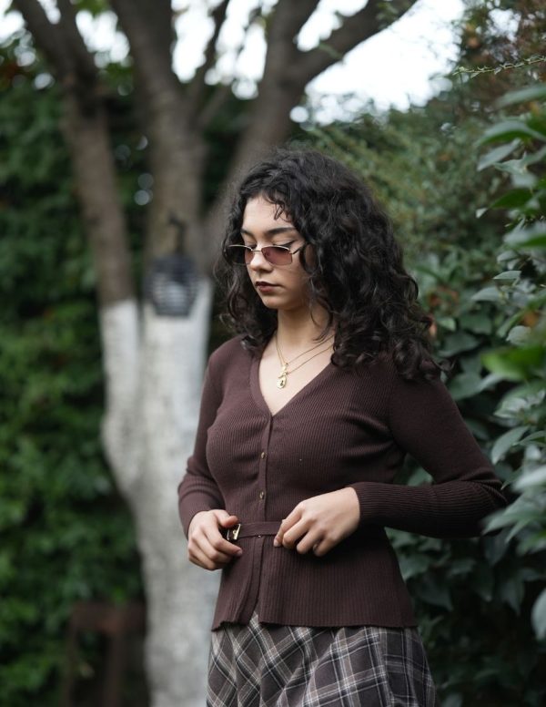 Fitilli Kemerli Hırka