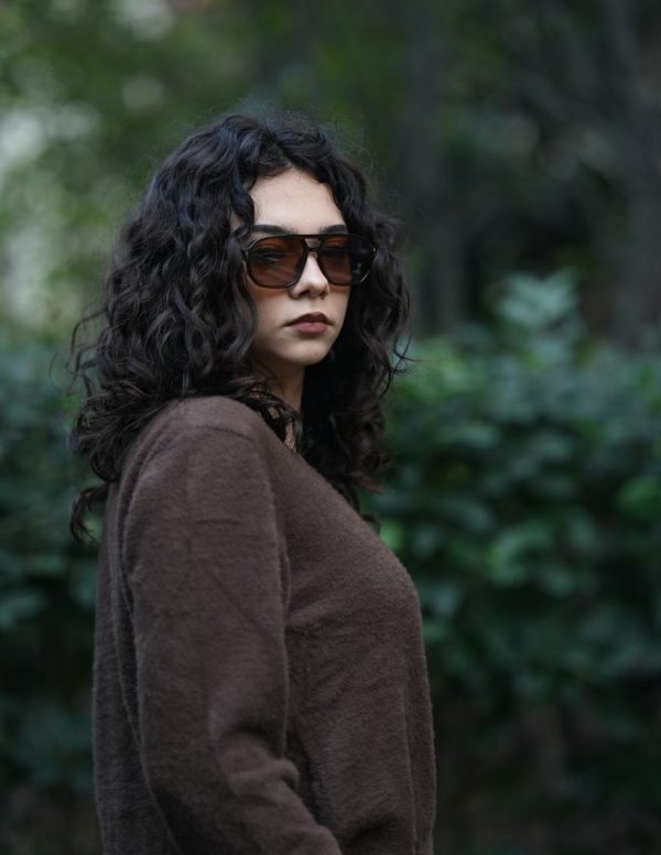 İnci Düğmeli Hırka