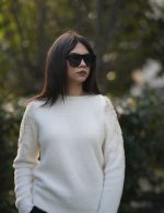 İtalyan Reglan Kolu Aplikeli Yumoş Kazak