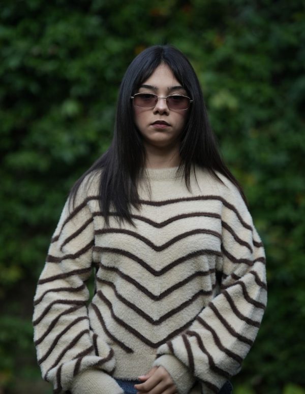 Verev Çizgili Yumoş Kazak