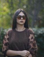 Kolları Çiçekli Tüllü Kazak