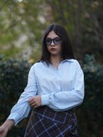 Kolları Nakışlı Gömlek