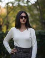 V Yaka Kolu Çıtçıtlı Kazak