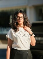 Mickey Taşlı T-Shirt