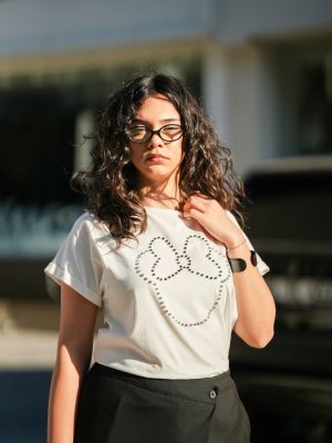 Mickey Taşlı T-Shirt