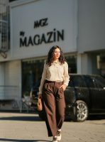 Payetli Papatya Gömlek