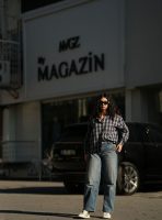 Taşlı Ekose Gömlek