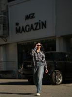 Taşlı Ekose Gömlek