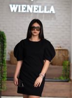 Balon Kol Oturan Elbise