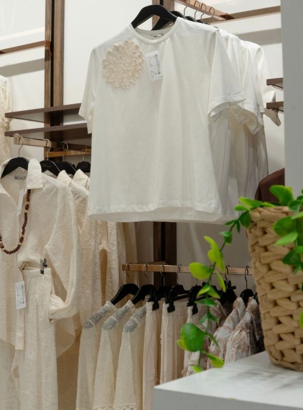 Peç Aplikeli T-Shirt