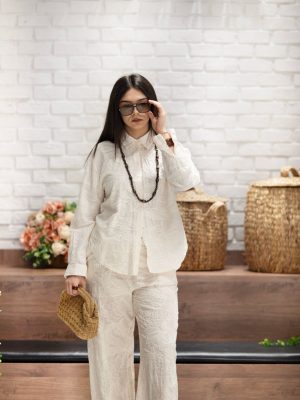 Süzeneli Nakışlı Gömlek