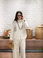 Süzeneli Nakışlı Pantolon