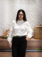 Uzun Kollu Yaprak Gömlek