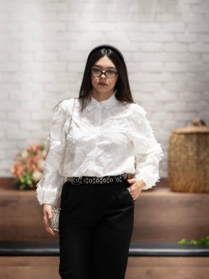 Uzun Kollu Yaprak Gömlek